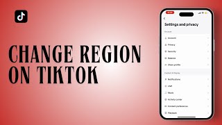 How to Change Region on TikTok [upl. by Arramahs]