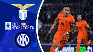 Lazio vs Inter Extended Highlights  Serie A  CBS Sports Golazo [upl. by Harbed]