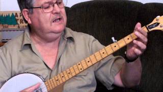 Beginners Old Time Banjo Lesson As Easy As 123 Lorena  Volume 22 [upl. by Eidnew]