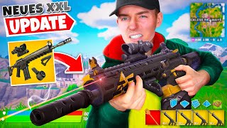 Die NEUE WAFFE in FORTNITE  XXL UPDATE 😳🔥 [upl. by Neahs496]