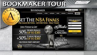 Bookmakereu Sportsbook Tour by Sportsbook Review [upl. by Enneles]