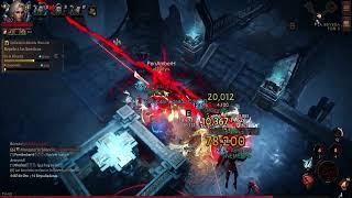 Diablo Immortal  Blood Knight PVP 25 Bóveda [upl. by Yrogiarc]