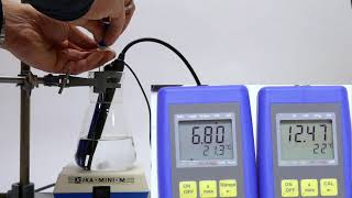 061 Titration Essigsäure mit Natronlauge [upl. by Harrad741]