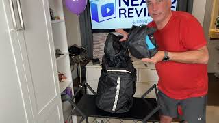 Ski Boot Carrier Bag Review amp Unboxing 4K [upl. by Enttirb]