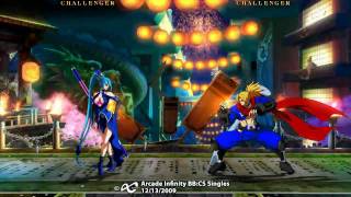 Arcade Infinity Blazblue Continuum Shift  Top 8 ObiWanBaloneyLI vs BangCamaro BA [upl. by Derfniw]