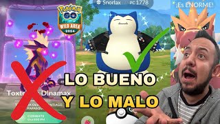 EL PEOR EVENTO DE POKEMON GO 🚫 BUENO NO TANTO WILD AREA 2024 [upl. by Mathias681]