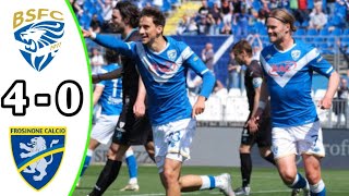 Brescia vs Frosinone 40 Highlights  Serie B Italia 2024 eFootball [upl. by Ichabod676]