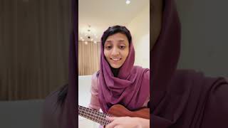 Nee en sarga soundaryame  Kathodu Kathoram  Khansa Abdulla  Ukulele cover [upl. by Laverne56]