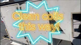 Best way to clean Lennox condensing coils  Hvac life [upl. by Dhiren]