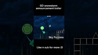 GD snowstorm announcement trailer [upl. by Supen45]