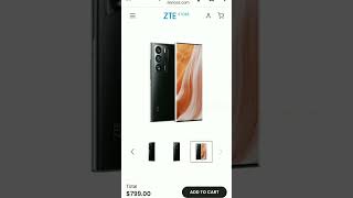 ZTE Axon 40 Ultra Features smartphone zte zteaxon40ultra axon40 shorts viralvideo shortfeed [upl. by Lamberto]