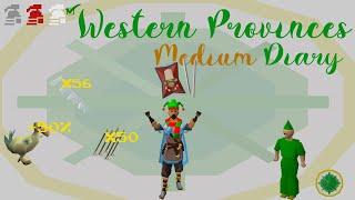 OSRS Western Province Medium Diary Guide  Ironman Approved [upl. by Stambaugh]