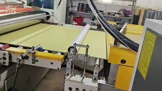 Why PVC film needs a film corona machine on a flat laminating machine？ [upl. by Bondie]