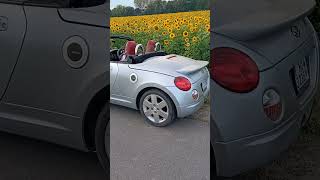 Daihatsu Copen und Sonnenblumen  Copen and Sunflowers [upl. by Llemij679]