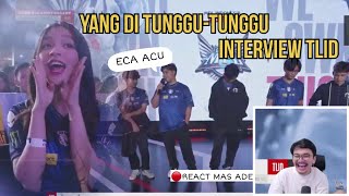 REACT MAS ADE INTERVIEW TLID  MPL ID S14 mplids14 [upl. by Arielle]