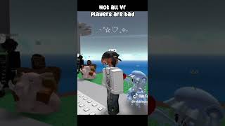 Cutest VR Player Ive seen roblox robloxshorts robloxvr [upl. by Nodnarbal]