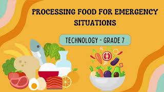 Processing food for emergency situations [upl. by Omsare]