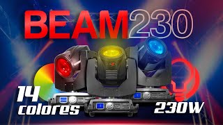 Beam 230 Efectos  Lite Tek [upl. by Anaidirib]