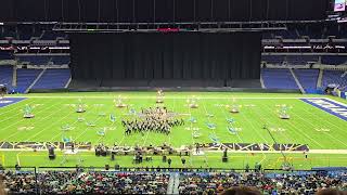 Greenwood Marching Woodmen 2024  ISSMA Class B State Finals 2nd Place [upl. by Ahnavas75]