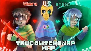 True Glitchswap  Chara vs Amber Full Map OFFICIAL RELEASE [upl. by Torras543]