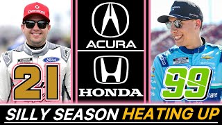 Stewart Haas Racing Shutting Down  Noah Gragson to WBR  Carson Hocevar to Trackhouse  Honda JOINS [upl. by Belshin]