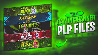 10 Gaming Banner Plp File  Download Banner Plp File For PUBGBGMI 🔥  Banner Templates Plp 2023 [upl. by Airrotal]