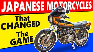 Japanese Motorcycles That Changed The Game [upl. by Con]