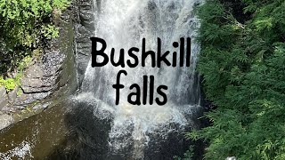 PENNSYLVANIA  Bushkill Falls  Niagara of Pennsylvania [upl. by Annahs]