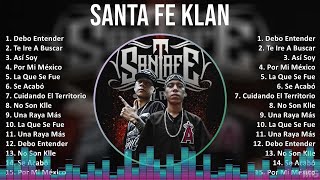 Santa Fe Klan 2024 MIX Grandes Exitos  Debo Entender Te Ire A Buscar Así Soy Por Mi México [upl. by Nahtannhoj]