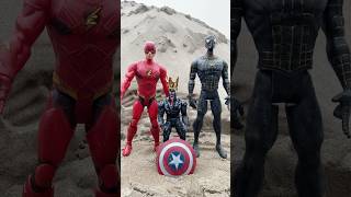 The Flash And Black Spidey Tease Venom  Mavel Toys [upl. by Leziar]