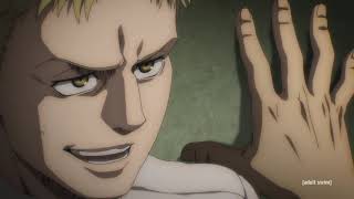 porco angry because reiner gets armored titan english Dub attack on titan final season [upl. by Clover]