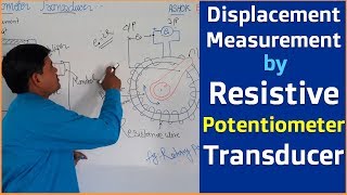 Resistive Potentiometer Transducer Working operation in Hindi [upl. by Notyad920]