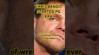 Chris Benoit began the WWE PG Era wrestling shorts [upl. by Garold227]