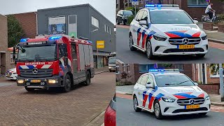 Politie brandweer amp Ambulance met spoed in Venlo [upl. by Schargel469]