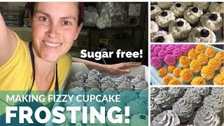 🔴 Fizzy Cupcakes Frosting Without Sugar  Live Video [upl. by Eiuqram313]