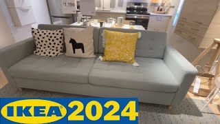 IKEA SOFA COUCHES ARMCHAIR WINTER SALE 2024 SHOP WITH ME [upl. by Naujid]