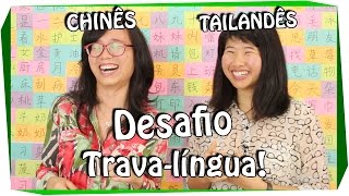 China VS Tailândia  Desafio de TravaLingua [upl. by Indyc]