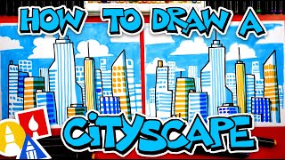 How To Draw A Cityscape [upl. by Telimay135]