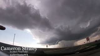 Timelapse of Tornadic Supercell  Encino NM 52623 [upl. by Elmore]