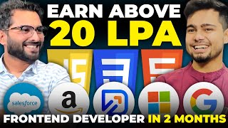 20Lpa 🔥  Become Frontend Engineer in 2 Months 🔥 [upl. by Ardolino]