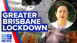 Coronavirus QLD Premier explains Brisbane lockdown containing outbreak  9 News Australia [upl. by Gregory]