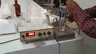 conductometric titration strong acid vs strong base [upl. by Bainter]