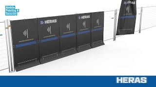 13 Animatie Installation Heras Noise Control Barrier 20 [upl. by Nagiam557]