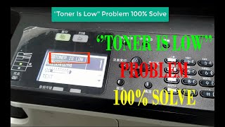 Toshiba e studio Toner is low 2323AM 2303A2809A2307 100 Problem Solve Upadete System [upl. by Sulamith912]