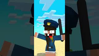 Minecraft Prison Break Mining Gold Ep 2  Minecraft Toons Shorts [upl. by Barabbas644]