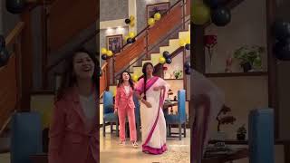 শুটিং ফ্লোরে দিপার Dance 🪩🪩 anuragerchowa swastika trending reels little dance viralshort [upl. by Elmaleh]