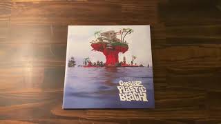 Plastic Beach Gorillaz Vinyl Album Opening [upl. by Lledniuq335]