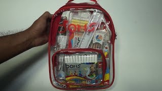 DOMS Craft kit Bag or Stationery Kit [upl. by Ennovihc]