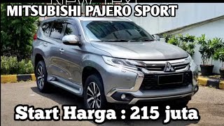 HARGA MITSUBISHI PAJERO SPORT Bekas  2014201520162017201820192020 [upl. by Anivek]