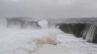 Bufones Pría Asturias  Temporal Cantábrico [upl. by Etnor]